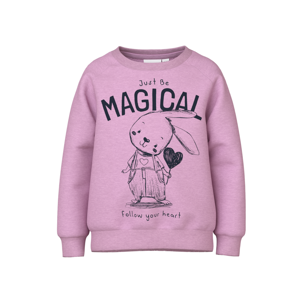 Sweatshirt Veda Pastel Lavender fra Name It