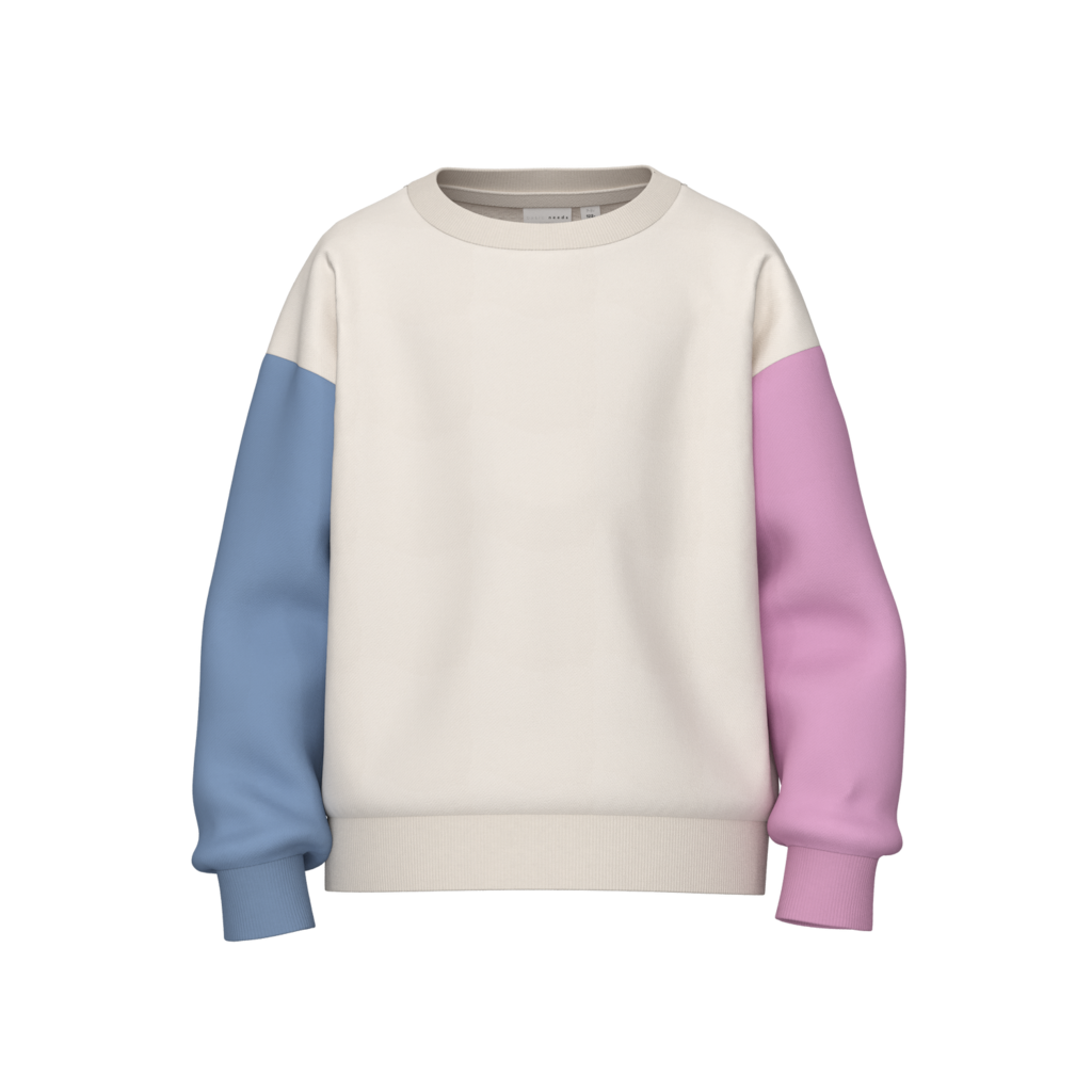 Sweatshirt Boxy Visusan Jet Stream fra Name It