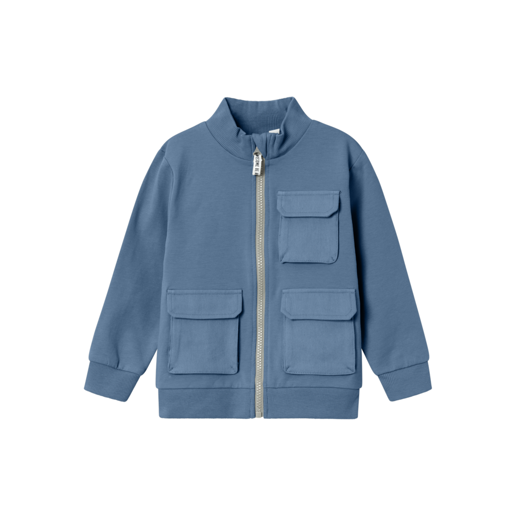 Sweat Cardigan Lutil Coronet Blue fra Name It