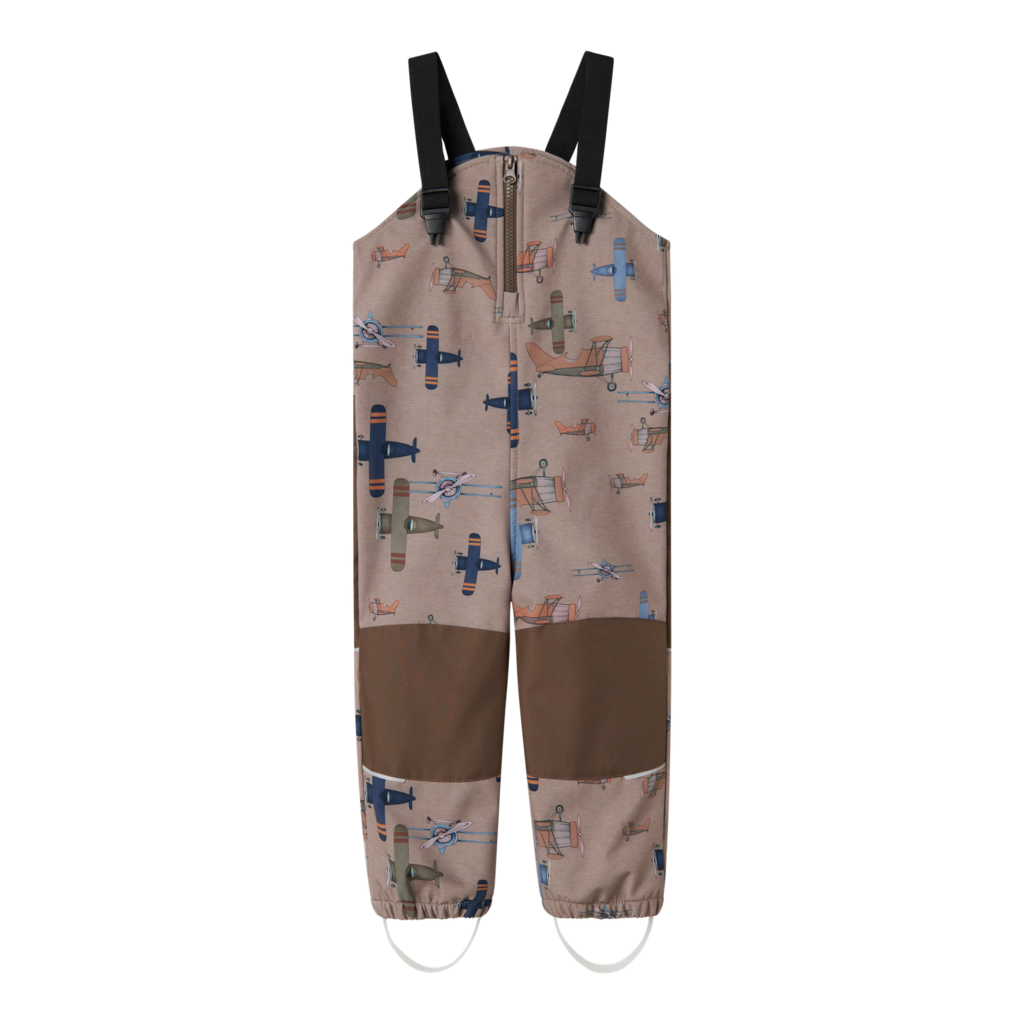 Softshell Bukser Alfa Fungi Flyvemaskiner fra Name It