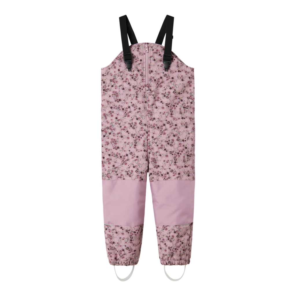 Softshell Bukser Alfa Mauve Shadows Blomster fra Name It