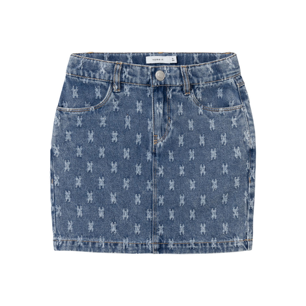 Nederdele Denim Bente Dark Blue Denim fra Name It