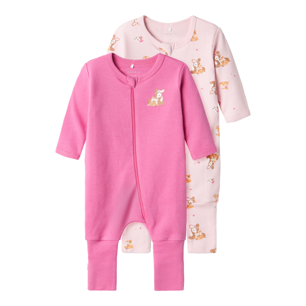 2 Pak Natdragter Ibis Rose fra Name It
