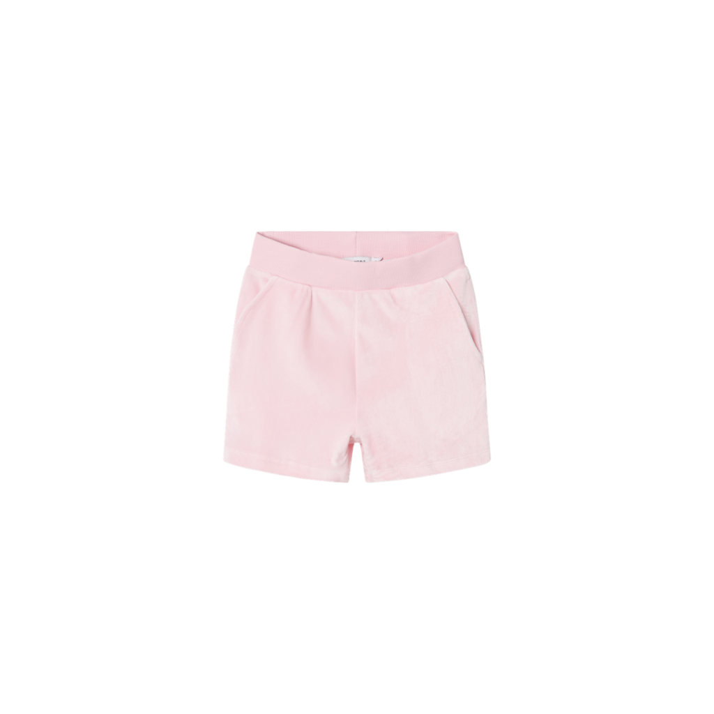 Velour Shorts Debbie Parfait Pink fra Name It