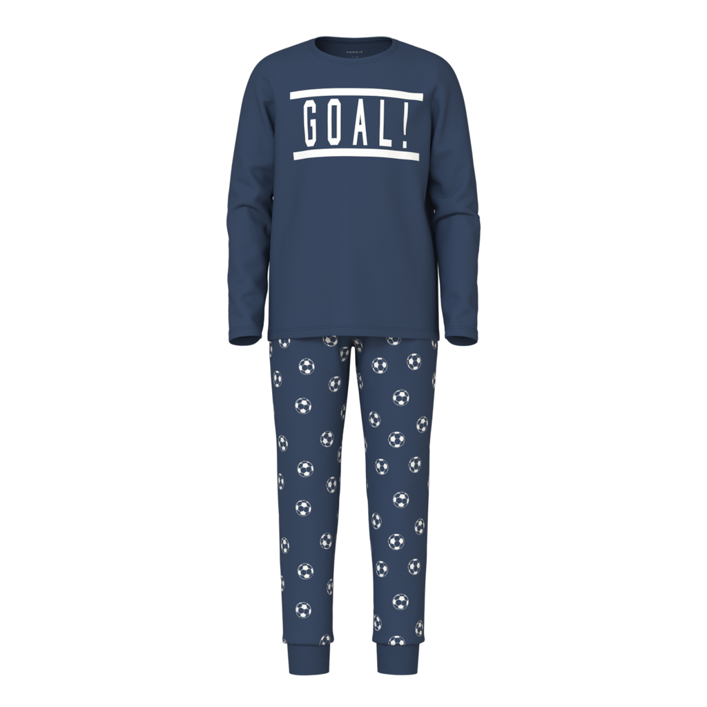 Natsæt Fodbold Dark Denim fra Name It