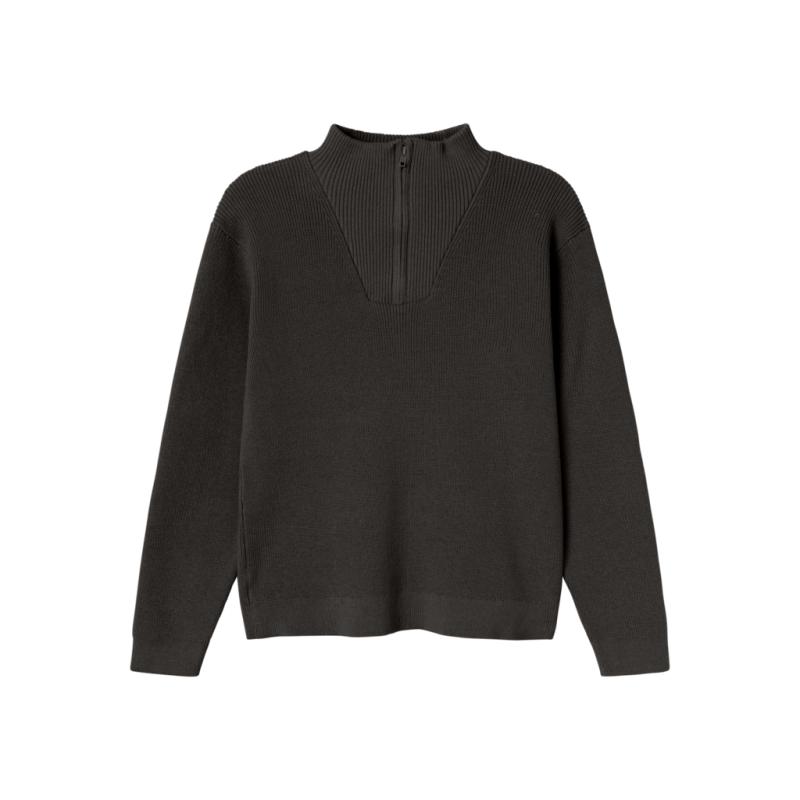 Striktrøje Nesolle Black fra Name It