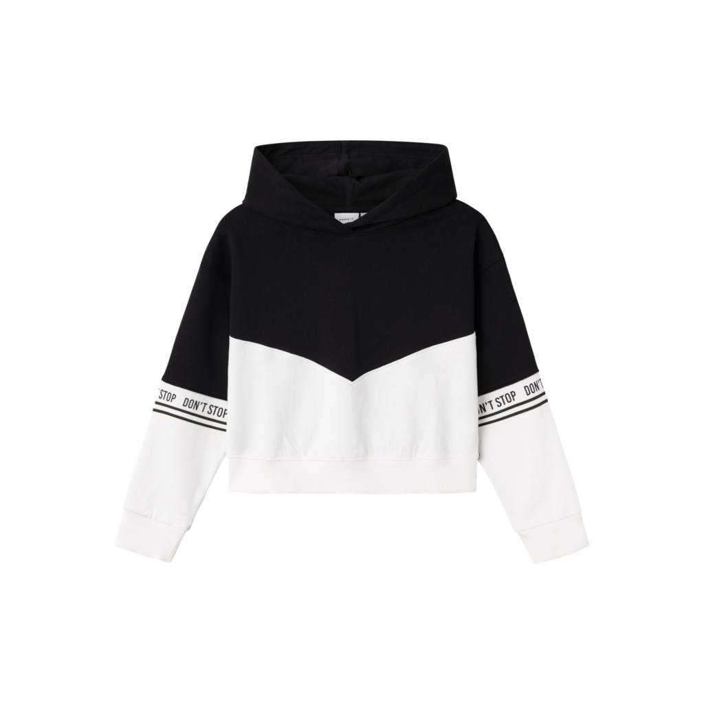 Kort Sweatshirt Noli Black fra Name It