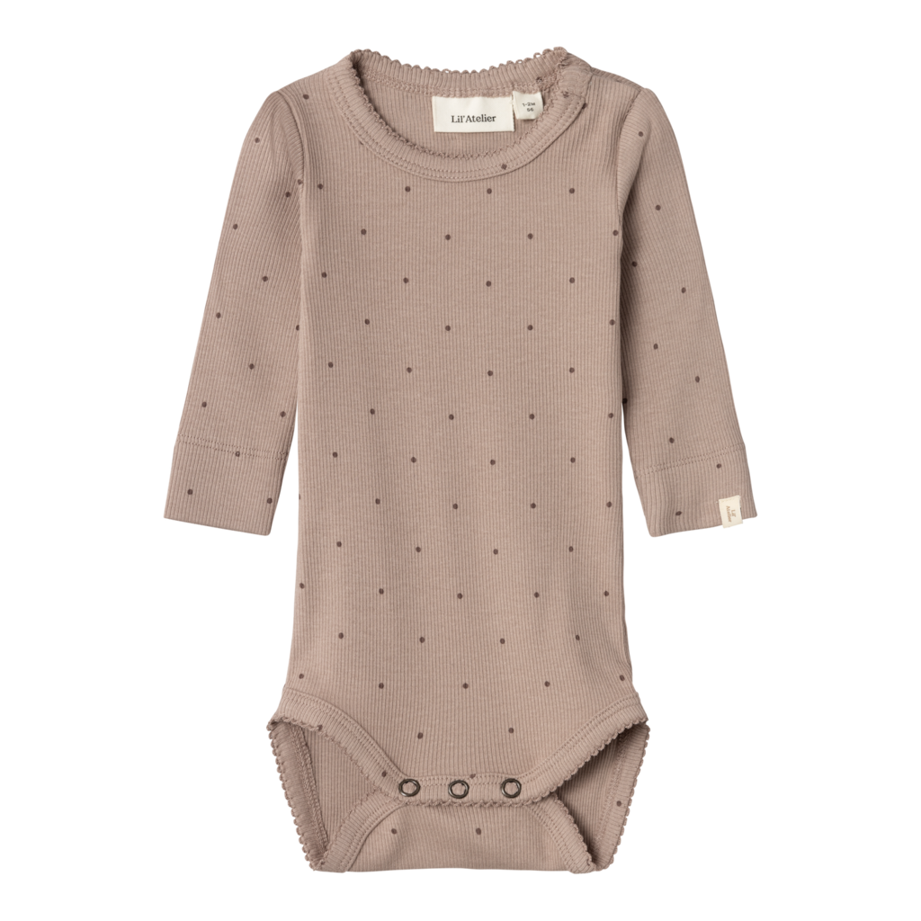 Langærmet Rib Body Gago Kos Etherea fra Lil Atelier