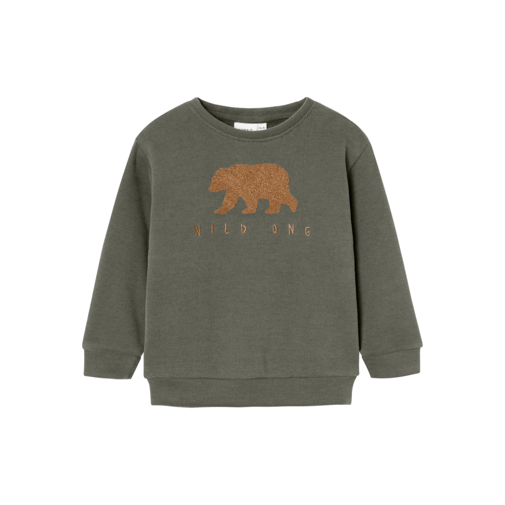 Sweatshirt Obear Tea Leaf fra Name It