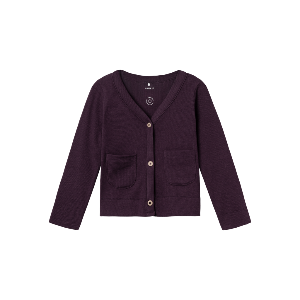 Cardigan Nilla Plum Perfect fra Name It