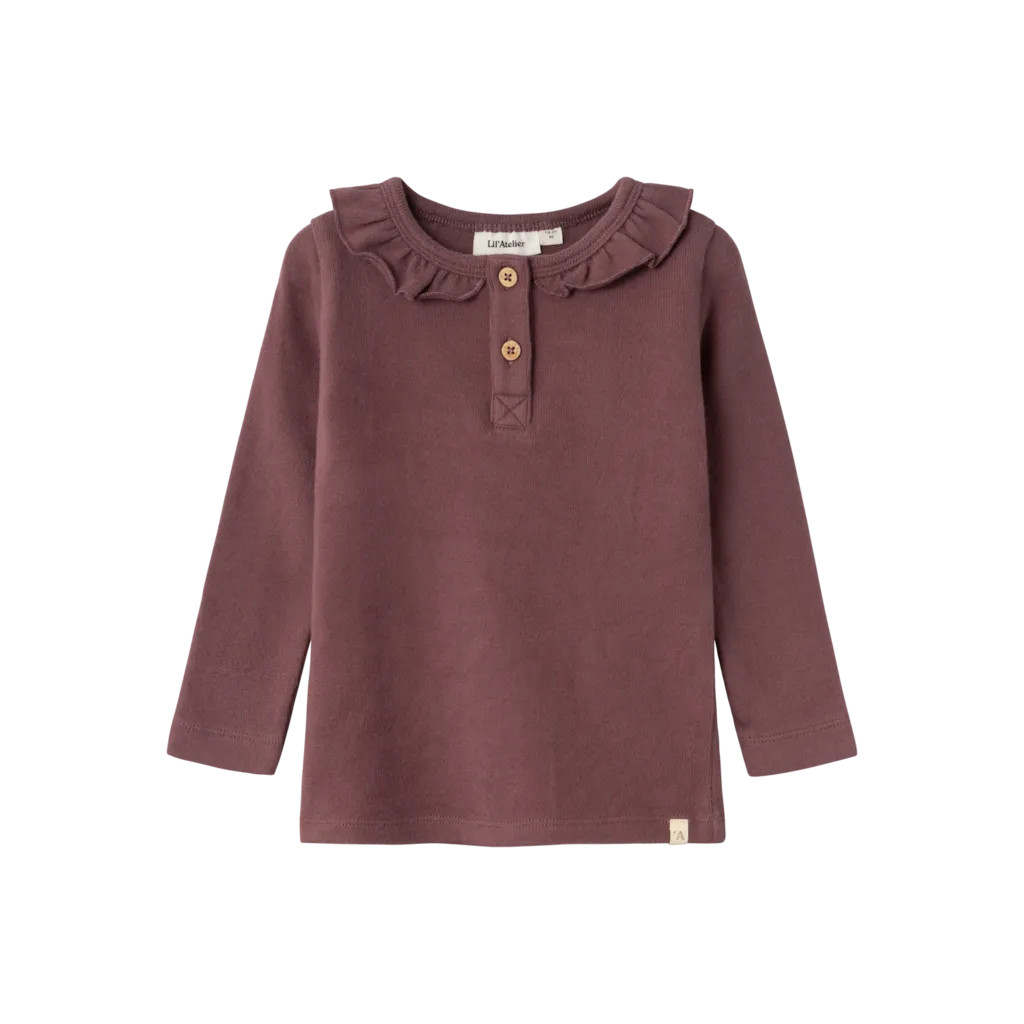 Bluse Horo Rose Brown fra Lil Atelier