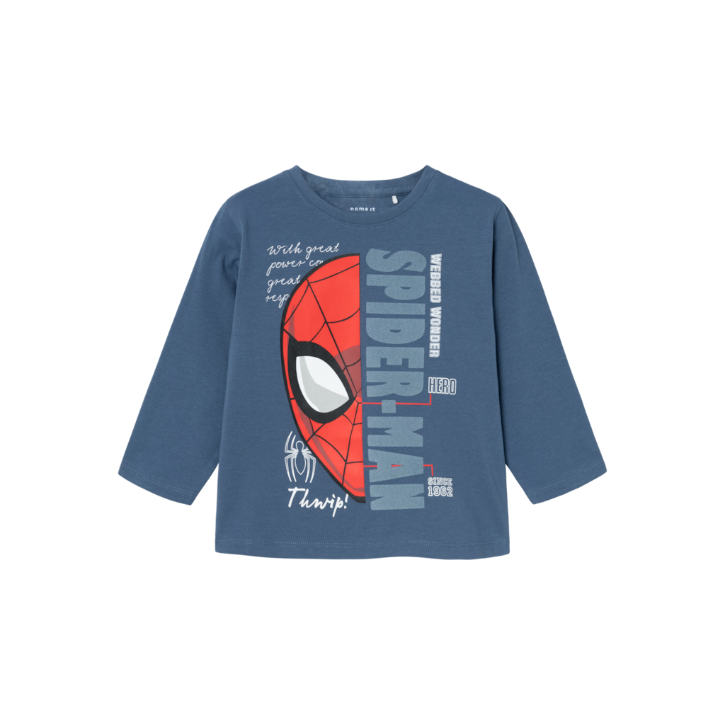 Spiderman Langærmet Bluse Ako Bering Sea fra Name It