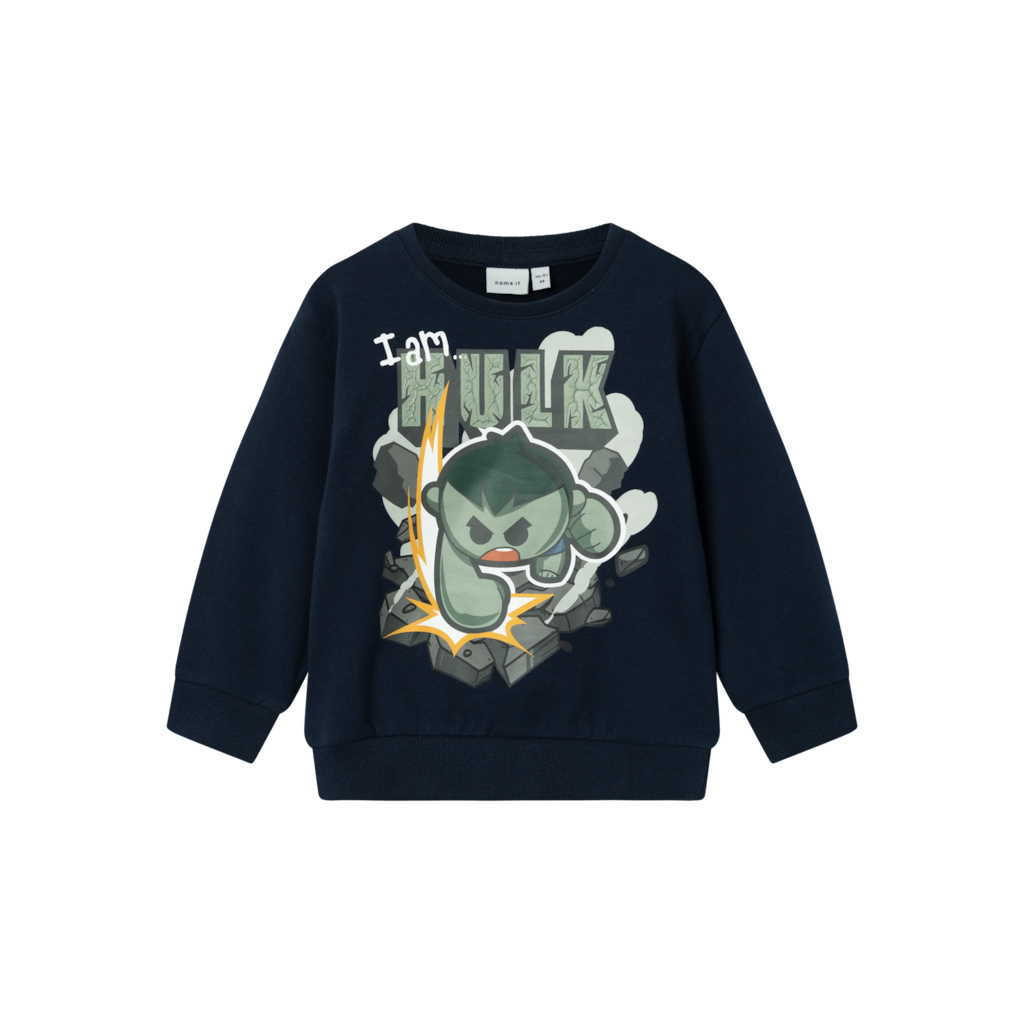 Marvel Sweatshirt Alstair Dark Sapphire fra Name It