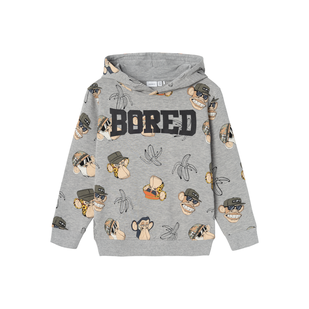 Sweatshirt Adonis Grey Melange fra Name It