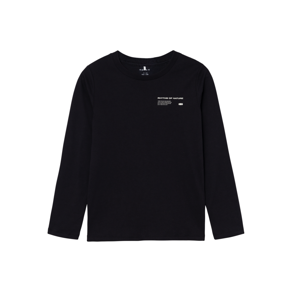 Langærmet Bluse Oskole Black fra Name It
