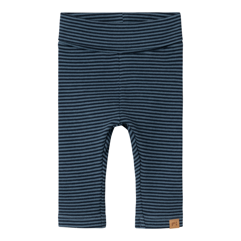 Lakkin Leggings Dark Sapphire fra Name It