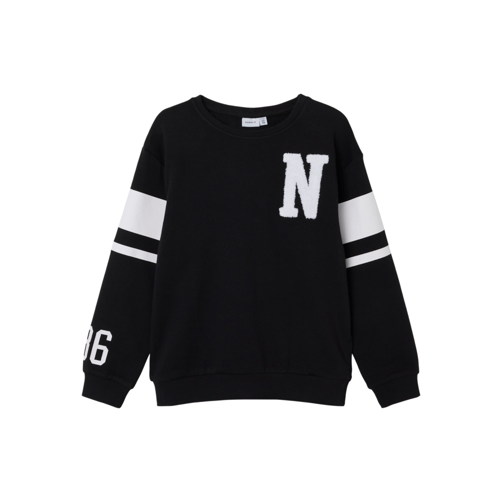 Sweatshirt Deruas Black fra Name It