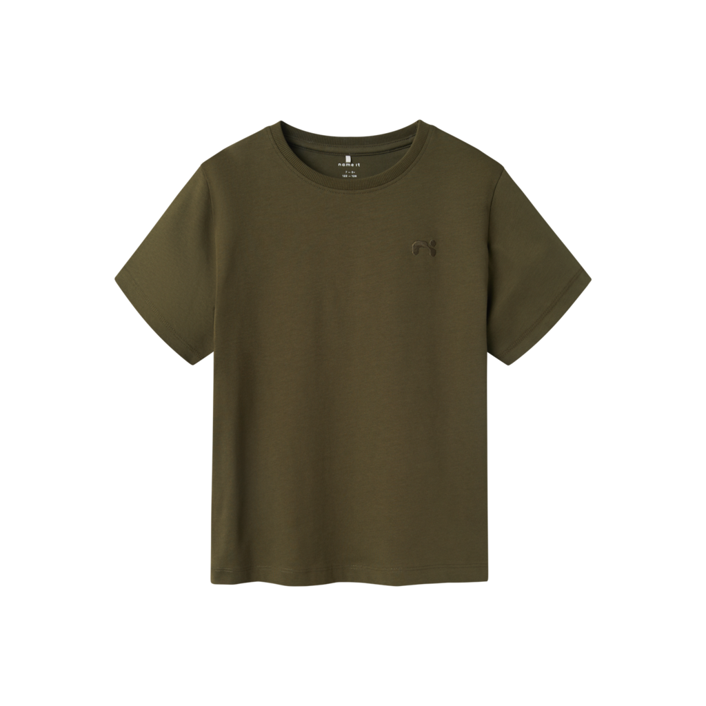 T Shirt Greg Olive Night fra Name It