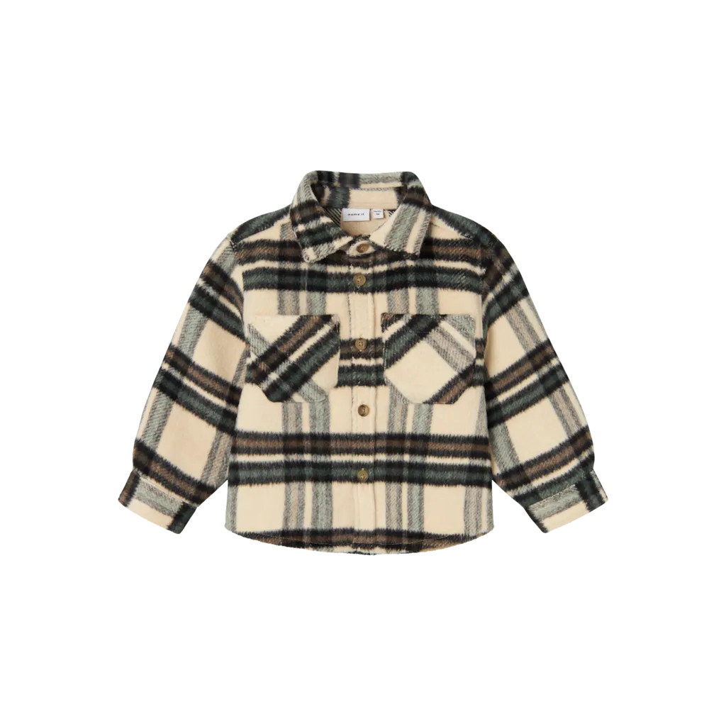 Overshirt Remolle Summer Sand fra Name It
