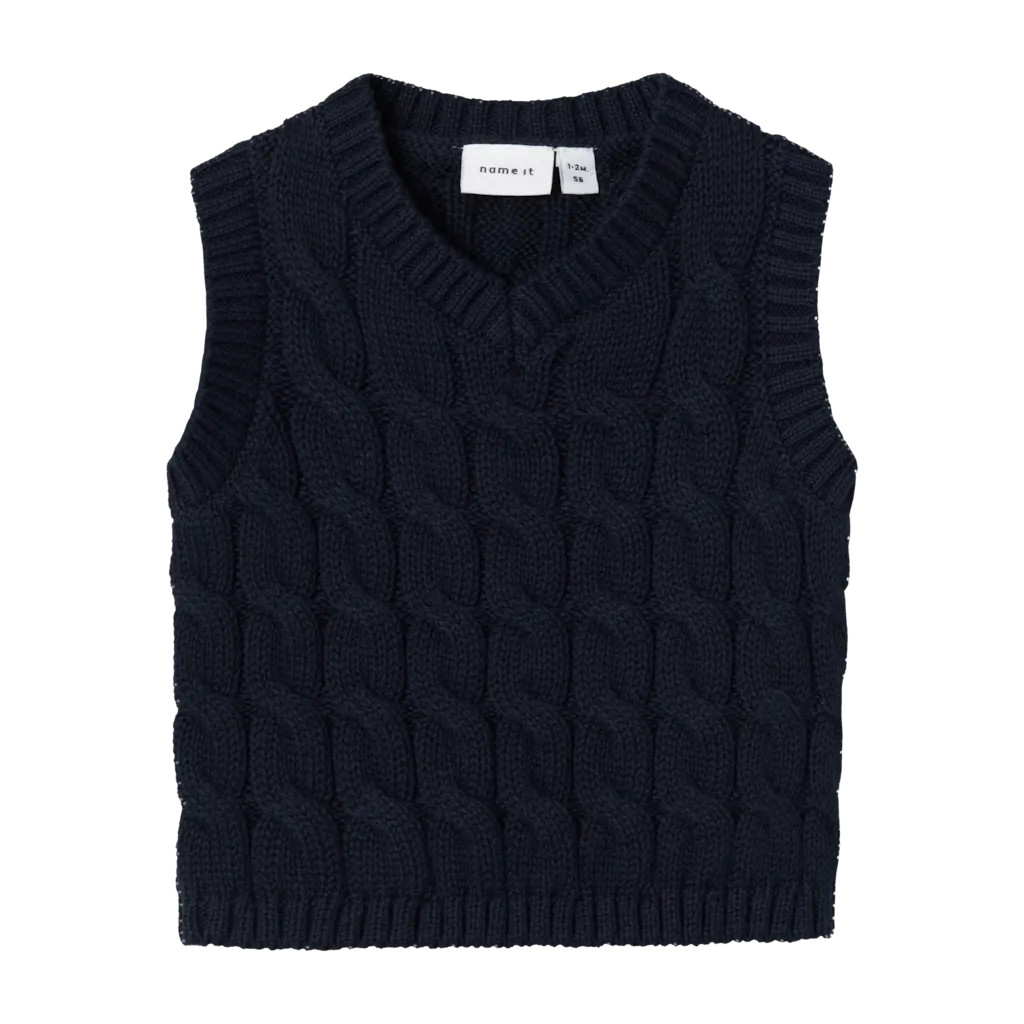 Strikvest Remon Dark Sapphire fra Name It