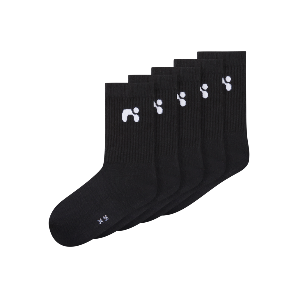 5 Pak Sokker Laris Black fra Name It