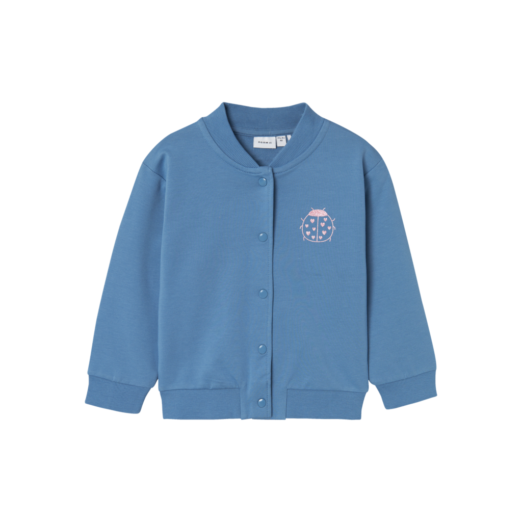 Sweat Cardigan Florenca Coronet Blue fra Name It