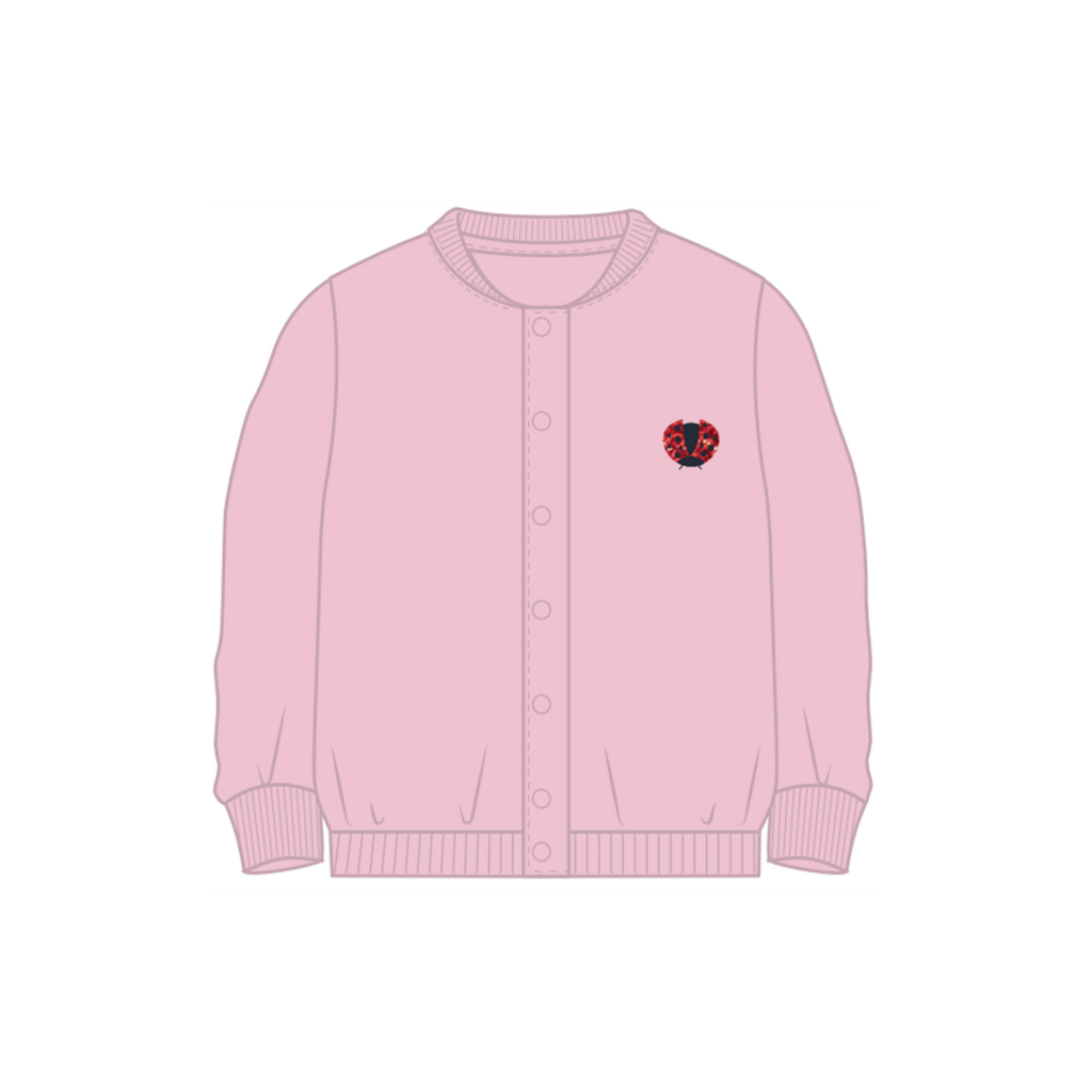 Sweat Cardigan Florenca Parfait Pink fra Name It
