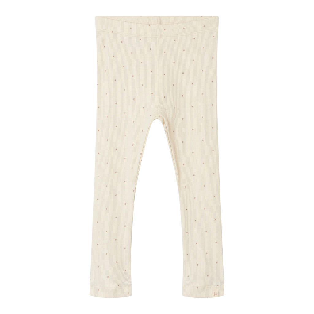 Rib Leggings Gago Kye Birch fra Lil Atelier