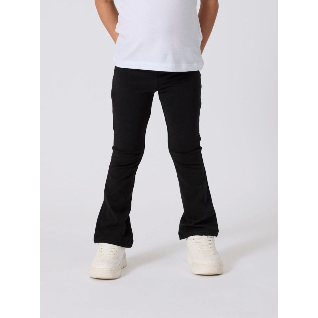 Bootcut Bukser Helena Black fra Name It