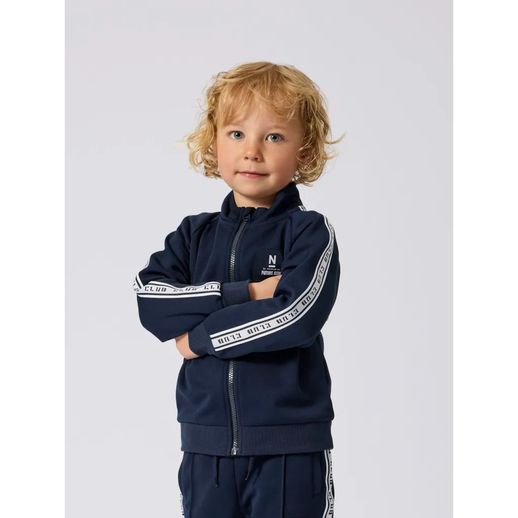Sweat Cardigan Jakka Dark Sapphire fra Name It