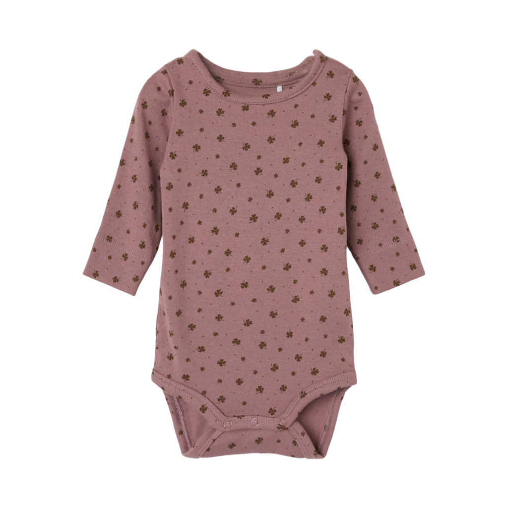 Langærmet Body Noella Twilight Mauve fra Name It