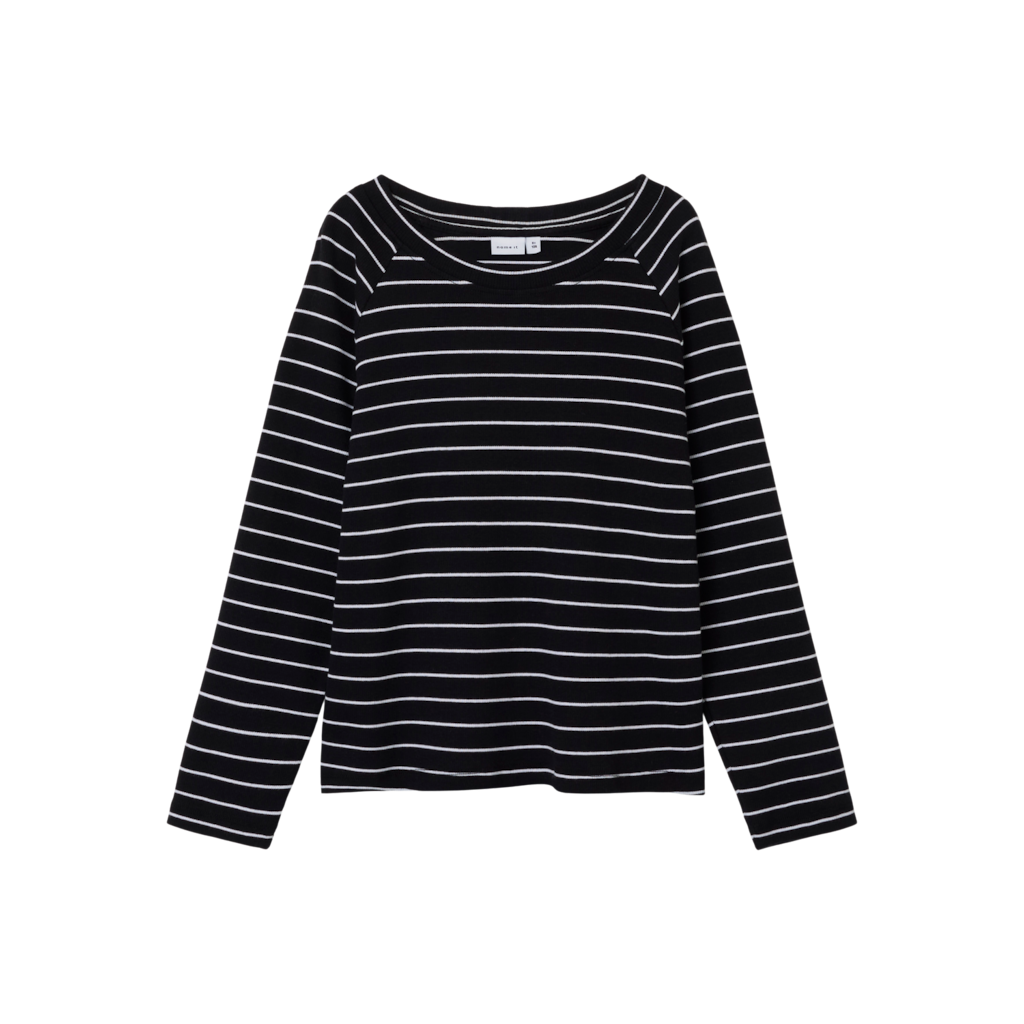Langærmet Bluse Nannie Black fra Name It