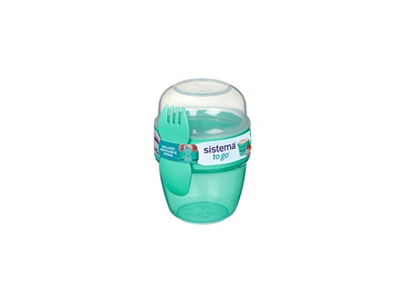 Snack Capsule To Go 515ml Grøn fra Sistema