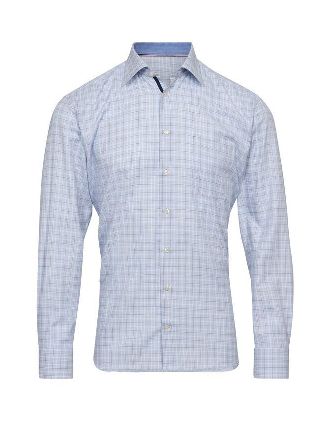 Regular Fit L S Shirt fra Black Blue