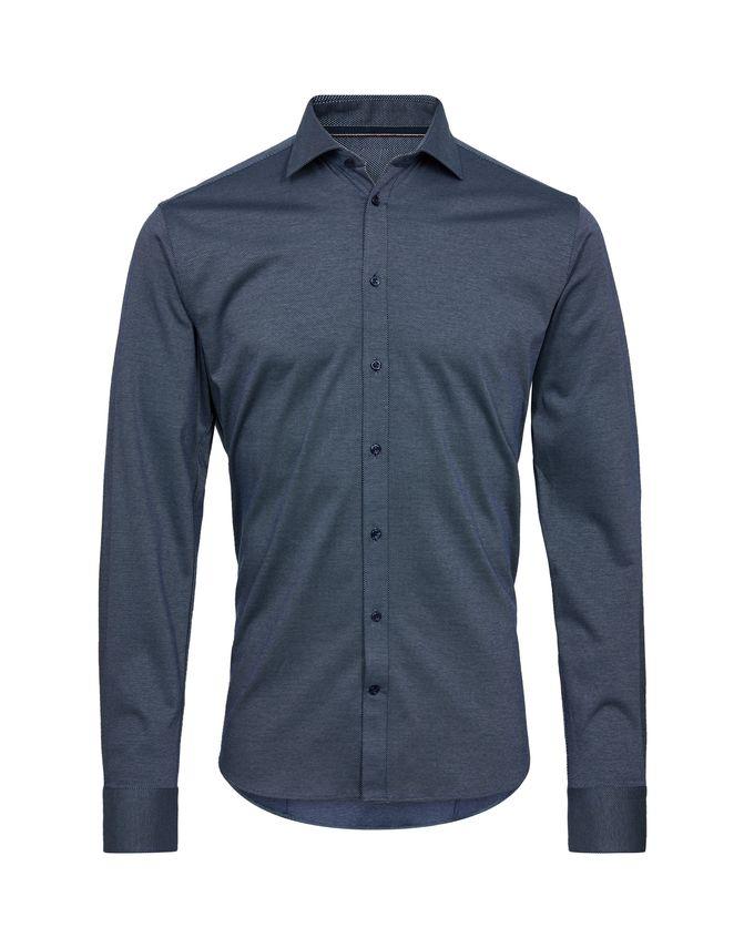 Modern Fit Business L S Knit fra Gino Marcello