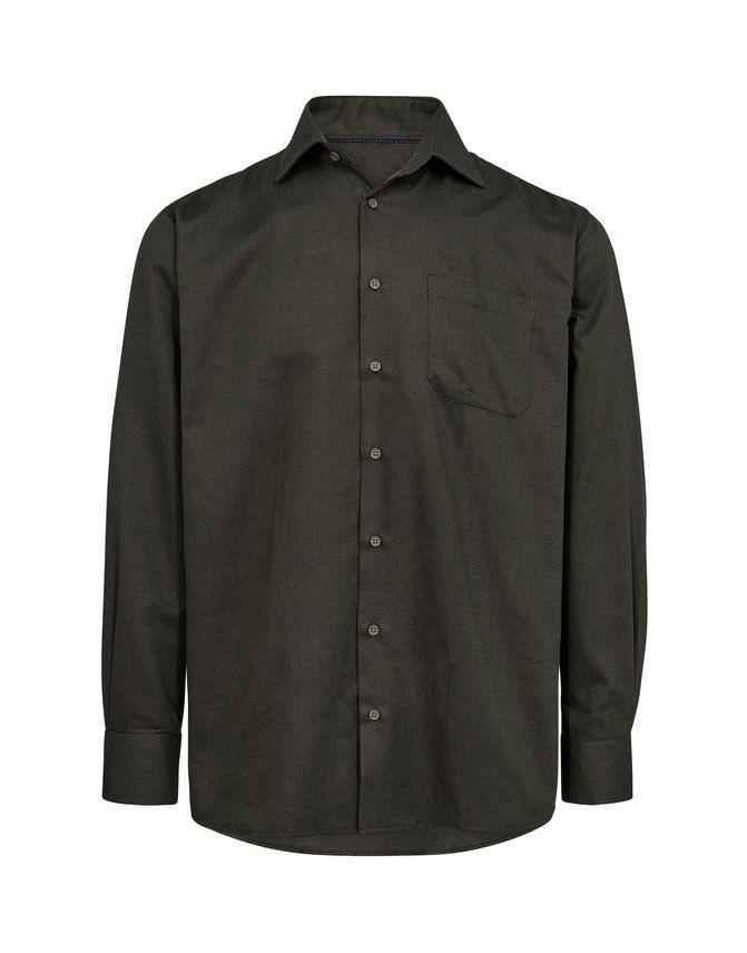 Shirt L S Regular Fit fra Black Blue