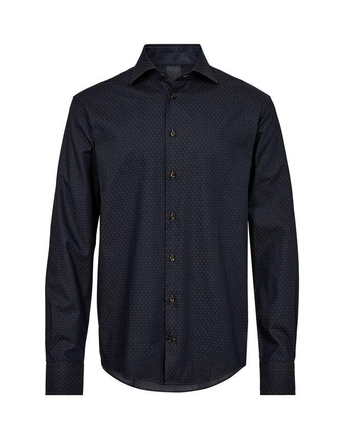Modern Fit L S Shirt fra Gino Marcello