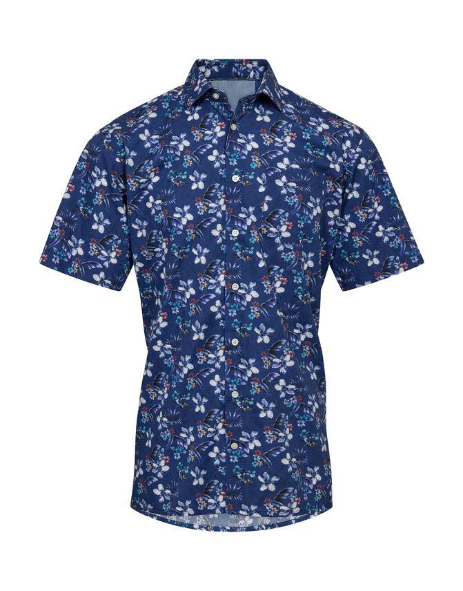 Shirt Box Reg Fit S S fra Thomas Regency