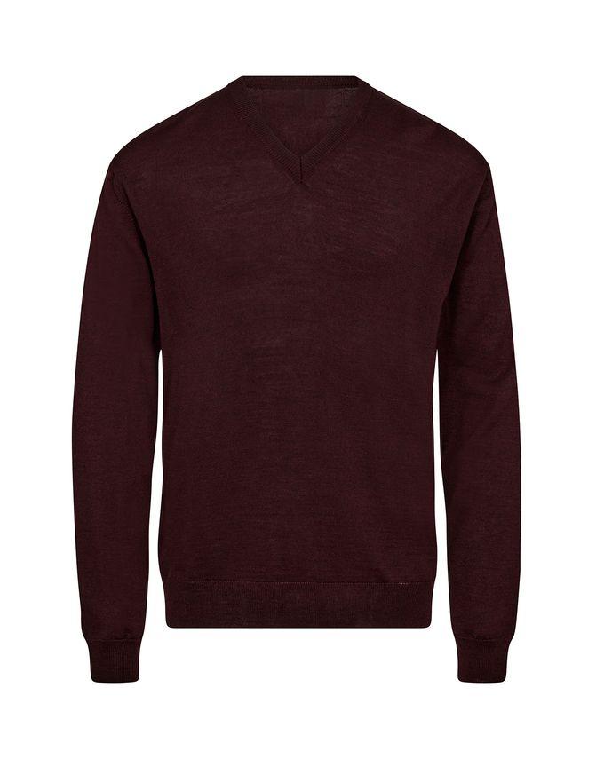 V Neck Merino fra Black Blue