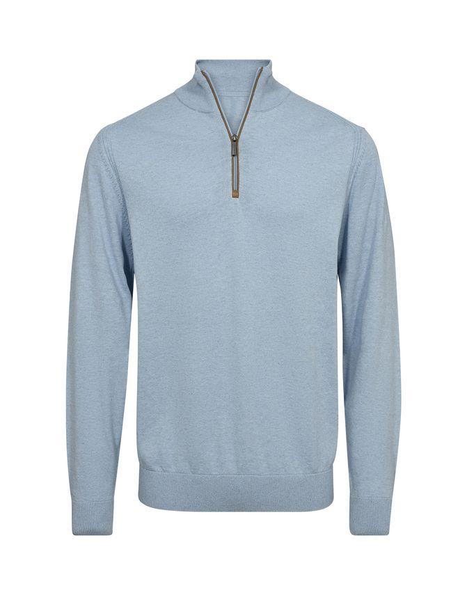 Stand Up Collar Regular Fit fra Black Blue