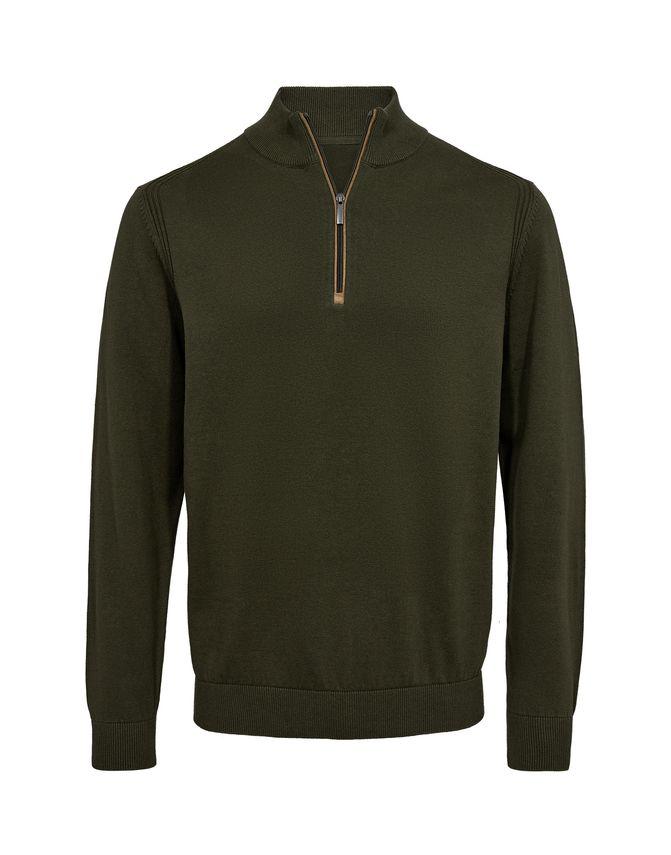 Stand Up Collar Regular Fit fra Black Blue