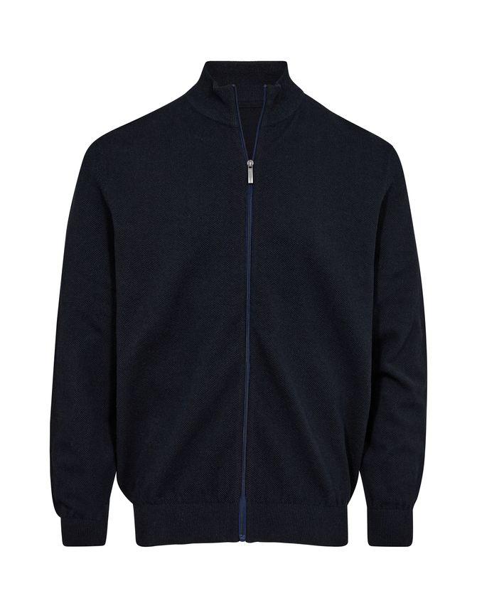 Reg Fit Cardigan fra Black Blue
