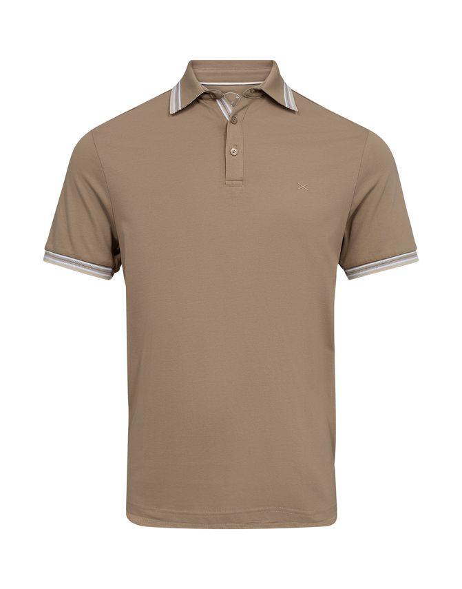 Mens Polo Brick Modern Fit fra Salt