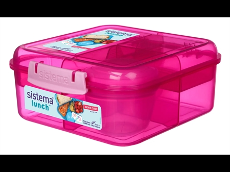Bento Cube 1,25l Rosa fra Sistema