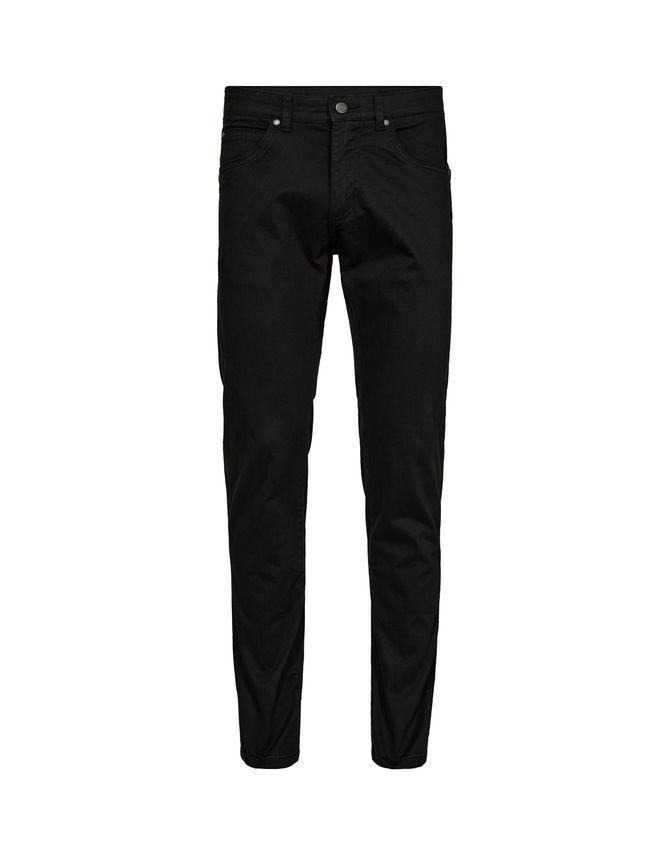 Chino Regular Fit Nos fra Black Blue
