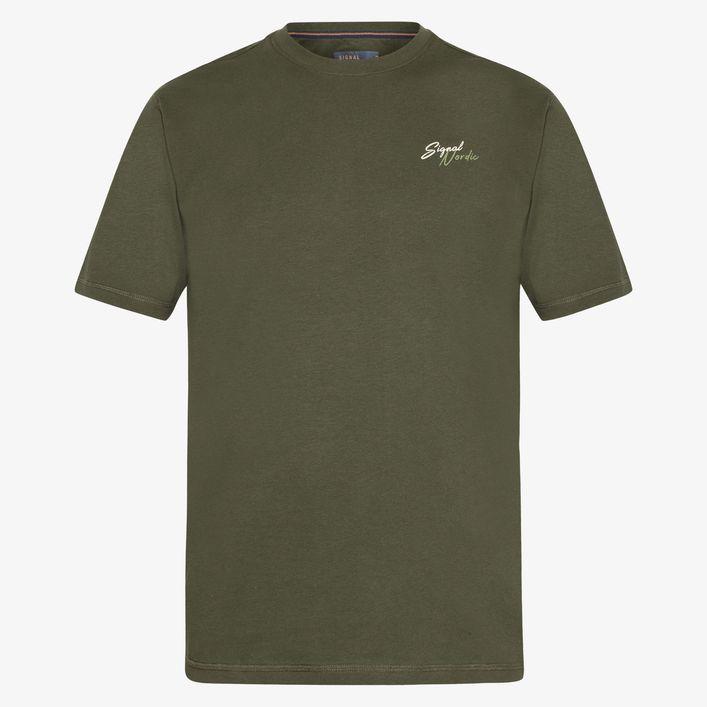Leosi Chest Print Tee+ fra Signal