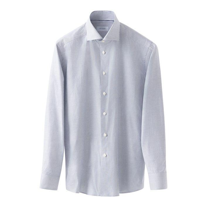 Striped Signature Oxford Shirt fra Eton