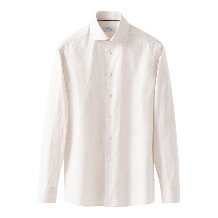 Striped Signature Oxford Shirt fra Eton