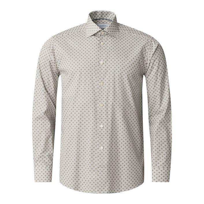Geometric Signature Twill Shirt fra Eton