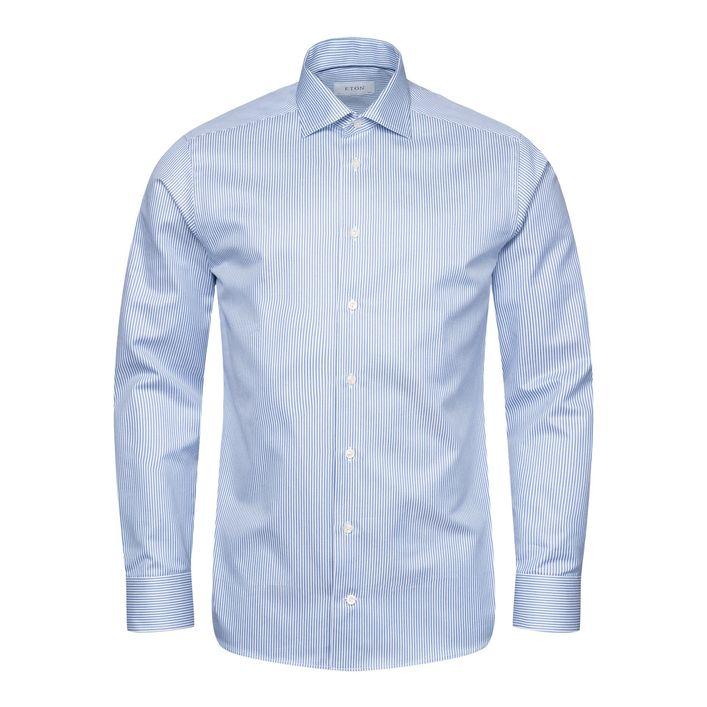 Striped Signature Twill Shirt fra Eton